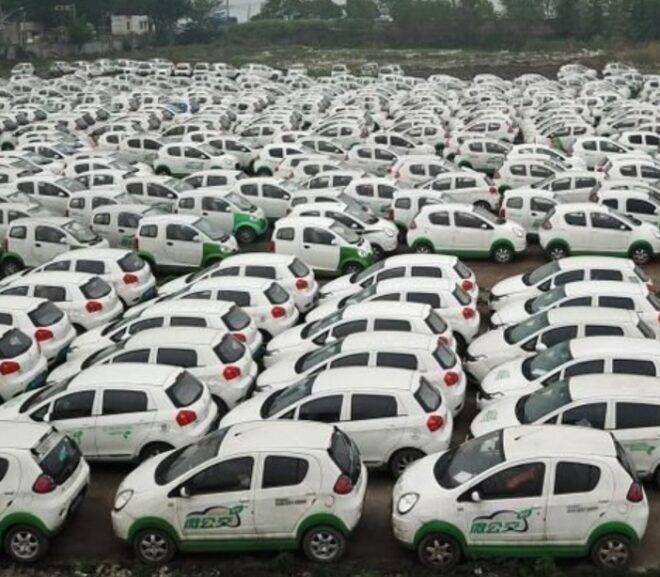 Huge dump of new electric vehicles discovered in China